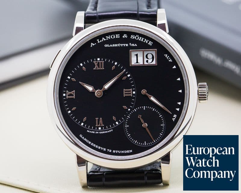 Image of A. Lange and Sohne Grand Lange 1 Black Dial 
