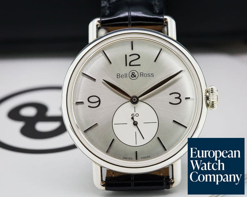 Image of Bell & Ross Vintage WW1 Argentium Silver Dial
