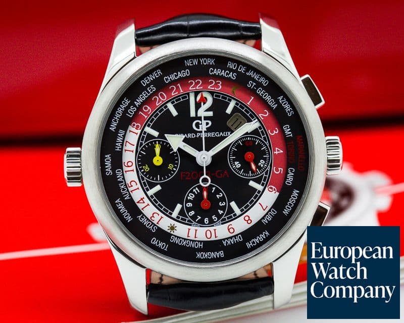 Image of Girard Perregaux World Time WW.TC Ferrari
Black Dial SS