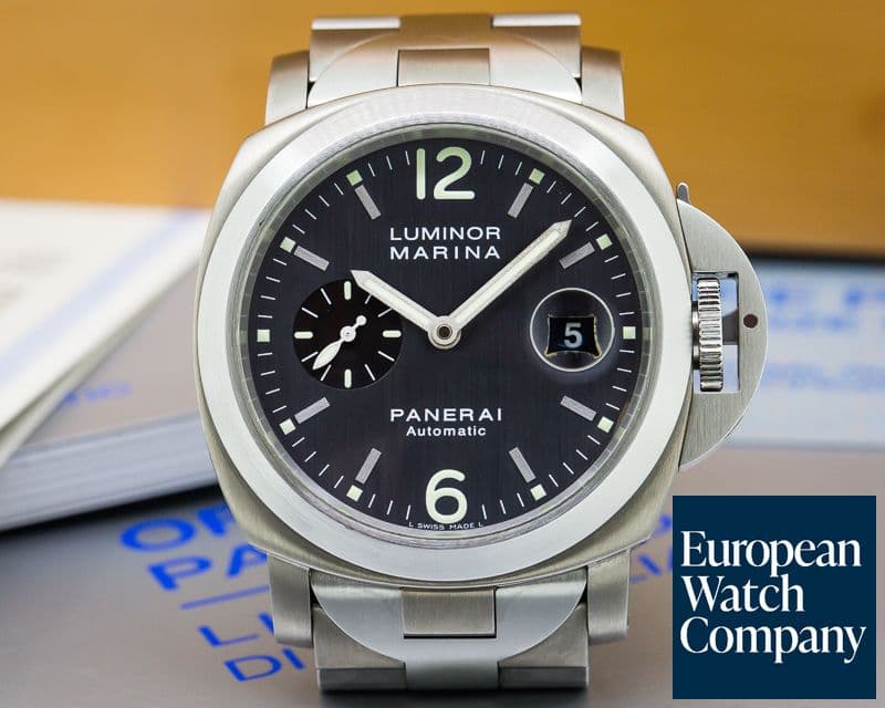 Image of Panerai Luminor Marina Grey Dial Titanium / SS