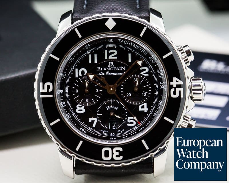 Image of Blancpain Fifty Fathoms Chronograph SS/Kevlar 