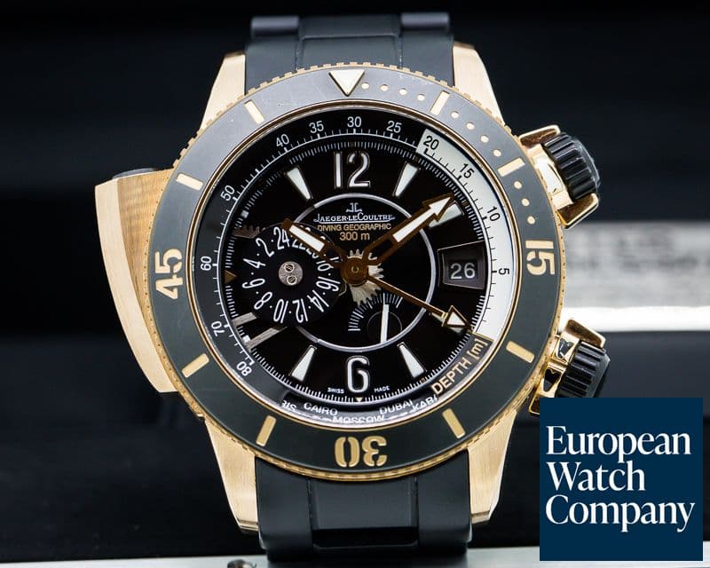 Image of Jaeger LeCoultre Master Compressor Diving Pro Navy Seals 18K Rose Gold