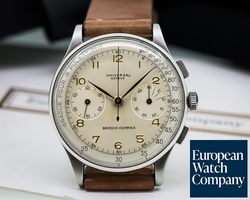 Image of Universal Genève Vintage Medico Compax SS