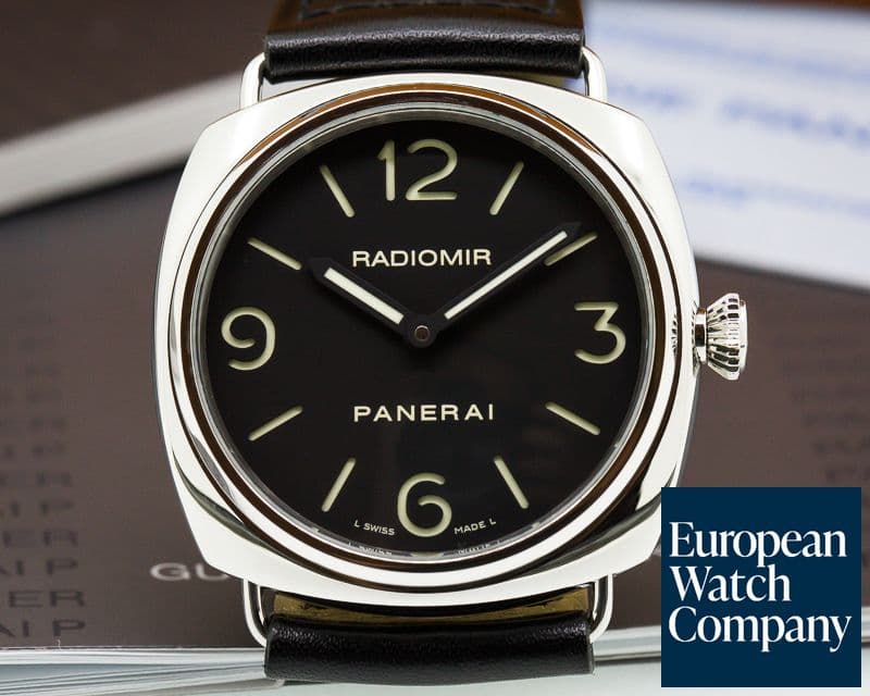 Image of Panerai Radiomir Base SS Black Dial 45MM

