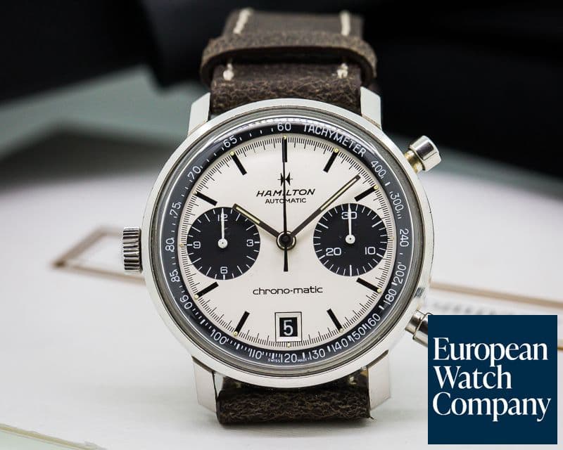 Image of Hamilton Vintage Chrono-Matic Chronograph Steel Panda Dial/1969