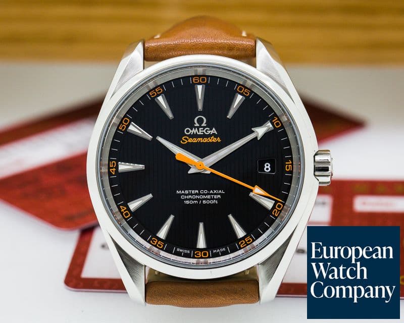 Image of Omega Aqua Terra Co-Axial 150M Black Dial SS / Strap