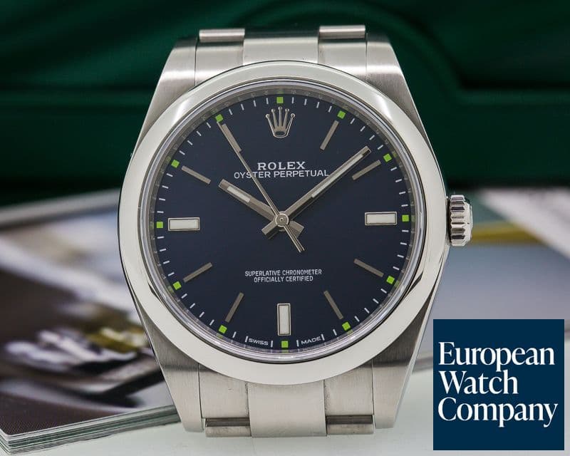 Image of Rolex Oyster Perpetual SS Blue Dial 