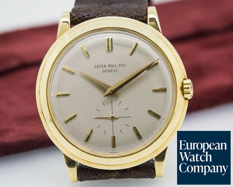 Image of Patek Philippe Calatrava 2552 Automatic 'DISCO VOLANTE' 18K Yellow Gold