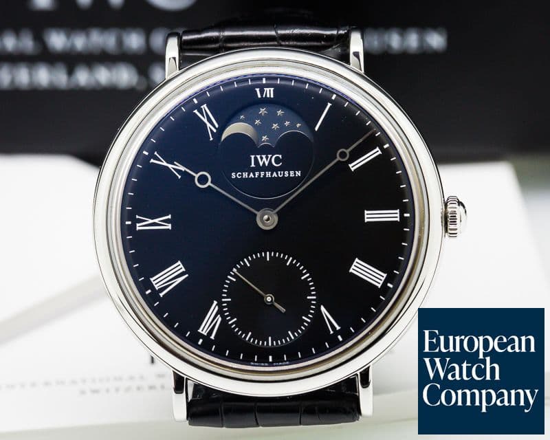 Image of IWC Portofino Vintage Collection Hand Wound Moon SS 