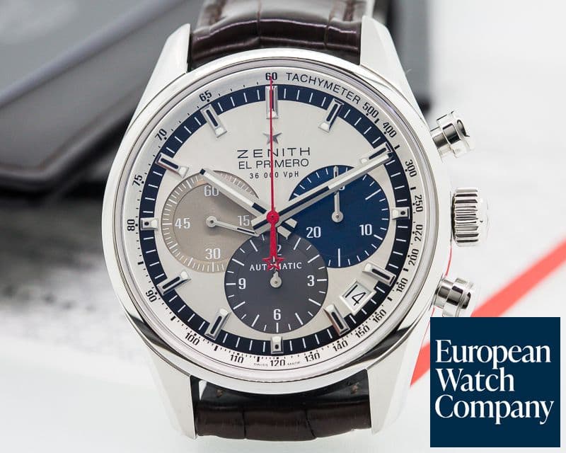 Image of Zenith El Primero Chronograph Tri Color SS 36,000VpH 
