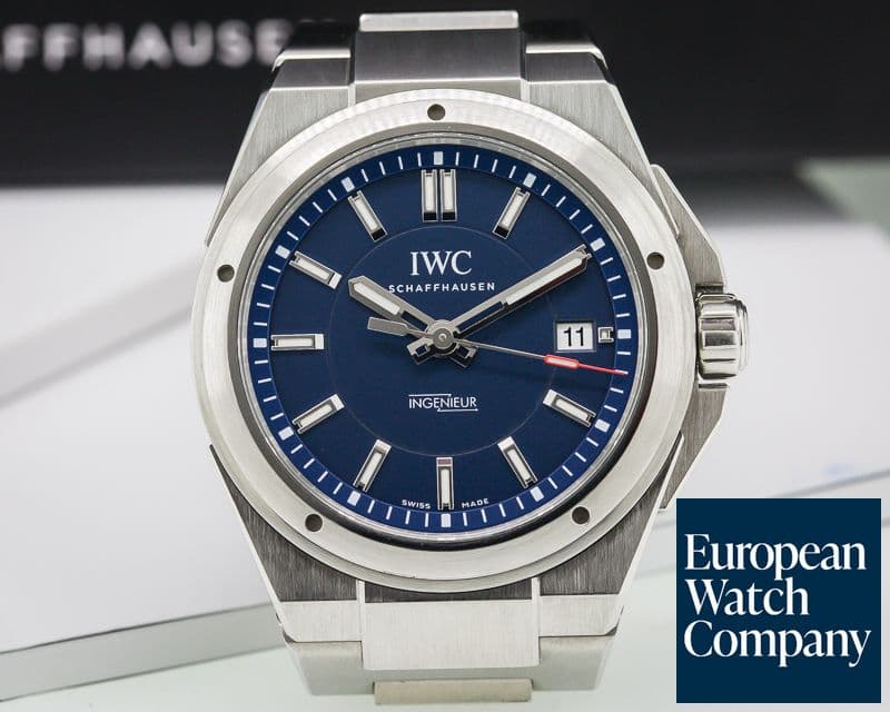 Image of IWC Ingenieur Laureus Blue Dial Limited SS