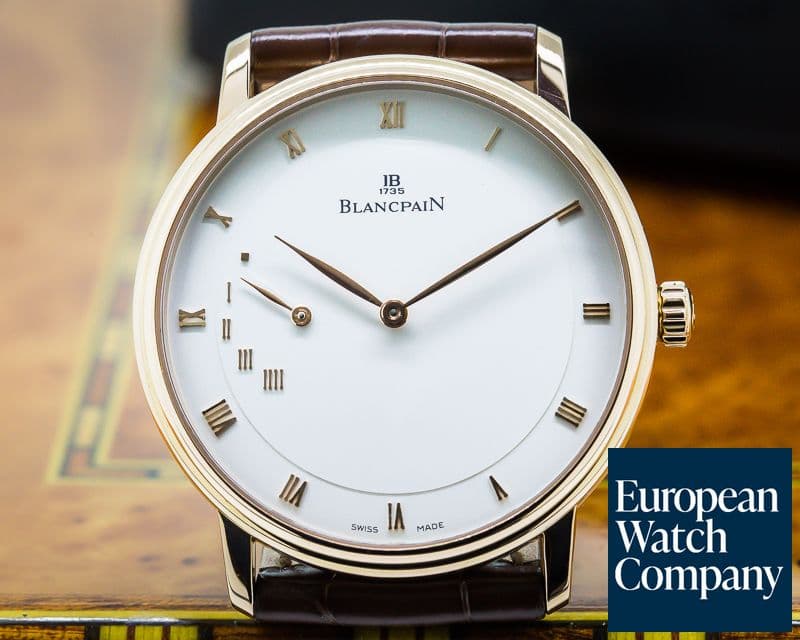 Image of Blancpain Villeret Power Reserve Rose Gold 