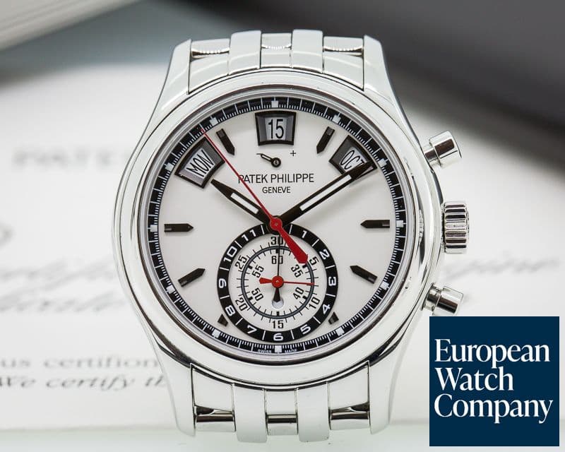 Image of Patek Philippe Annual Calendar Chronograph SS / SS 