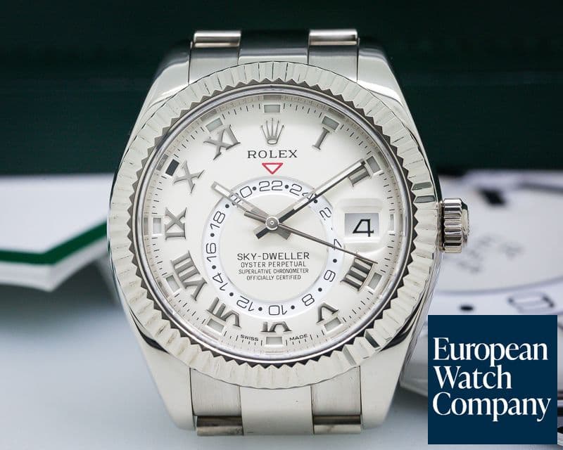 Image of Rolex Sky Dweller 18K White Gold / White Gold  