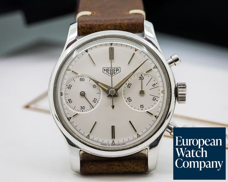 Image of Heuer Vintage Pre-Carrera Valjoux 23 Chronograph SS