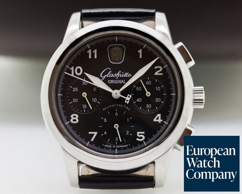Image of Glashutte Original Senator Navigator Chrono Date SS