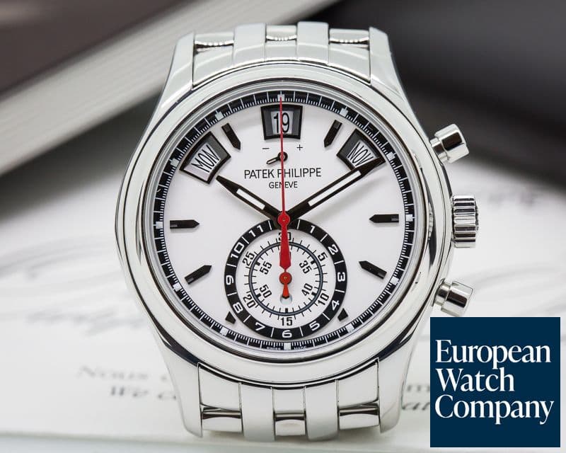 Image of Patek Philippe Annual Calendar Chronograph SS / SS 