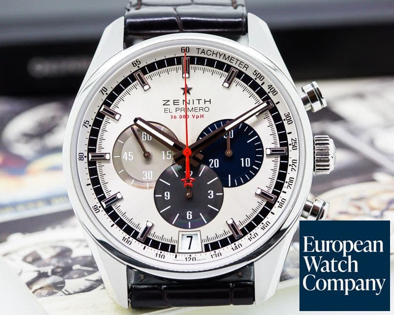 Image of Zenith El Primero Chronograph Tri Color SS 36,000VpH 