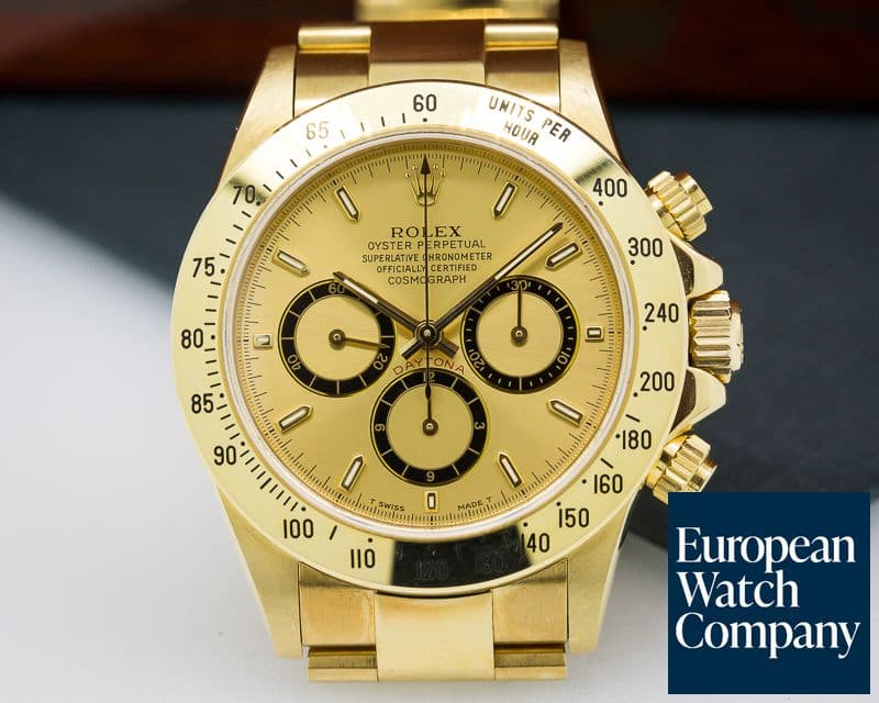 Image of Rolex Daytona Zenith Gold Dial 18K / Bracelet