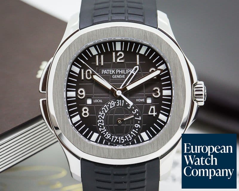 Image of Patek Philippe Aquanaut Travel Time SS / Rubber 