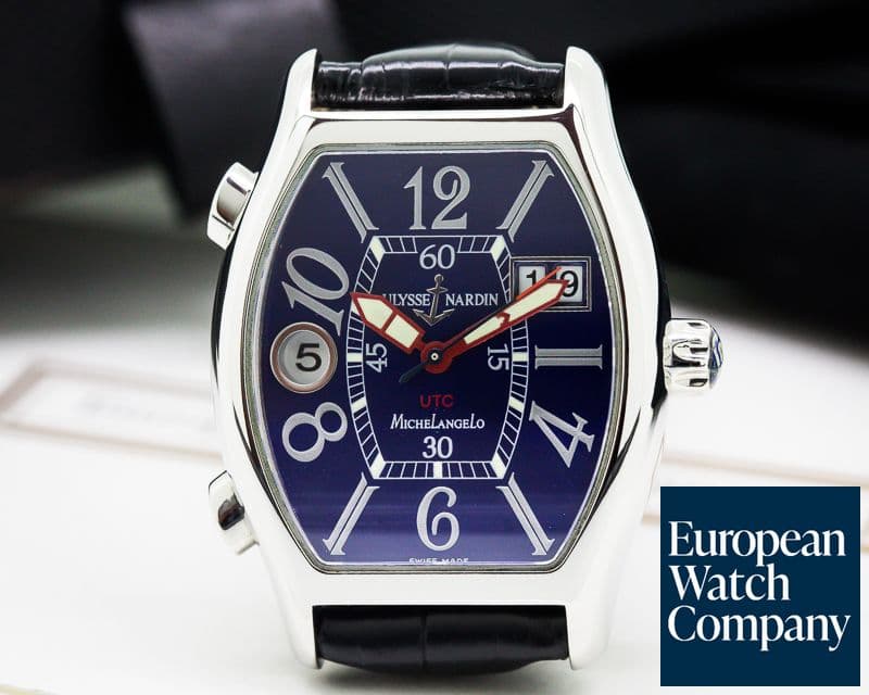 Image of Ulysse Nardin Michelangelo UTC SS Blue Dial
