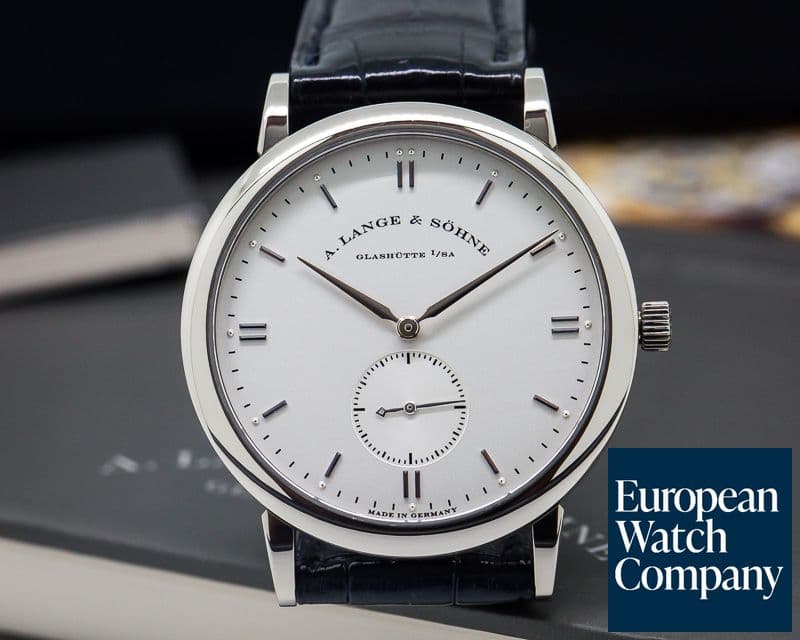 Image of A. Lange and Sohne Saxonia White Gold Manual Wind 37MM