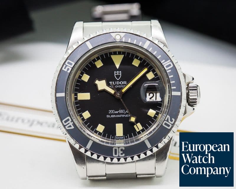 Image of Tudor Vintage Snowflake Submariner Blue Dial / Blue Bezel