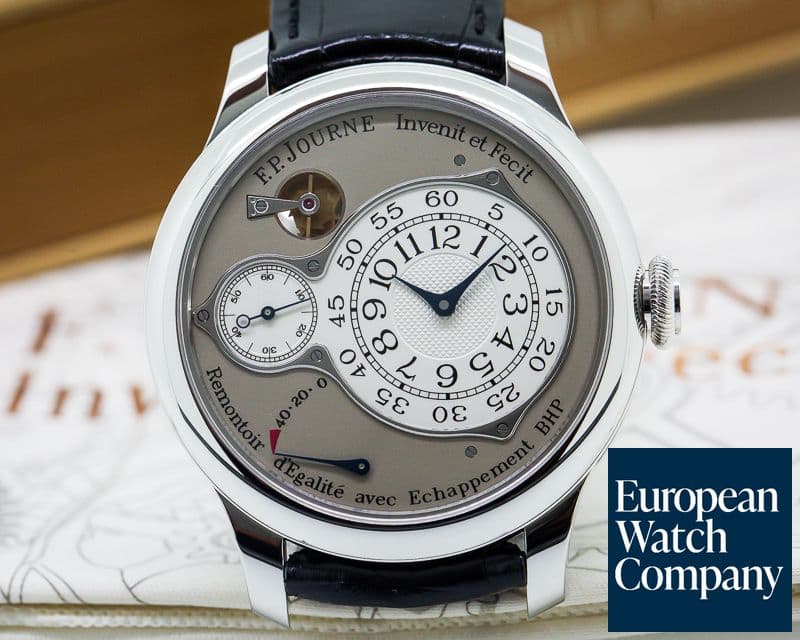 Image of F. P. Journe Chronometre Optimum Platinum / Silver Dial 42MM