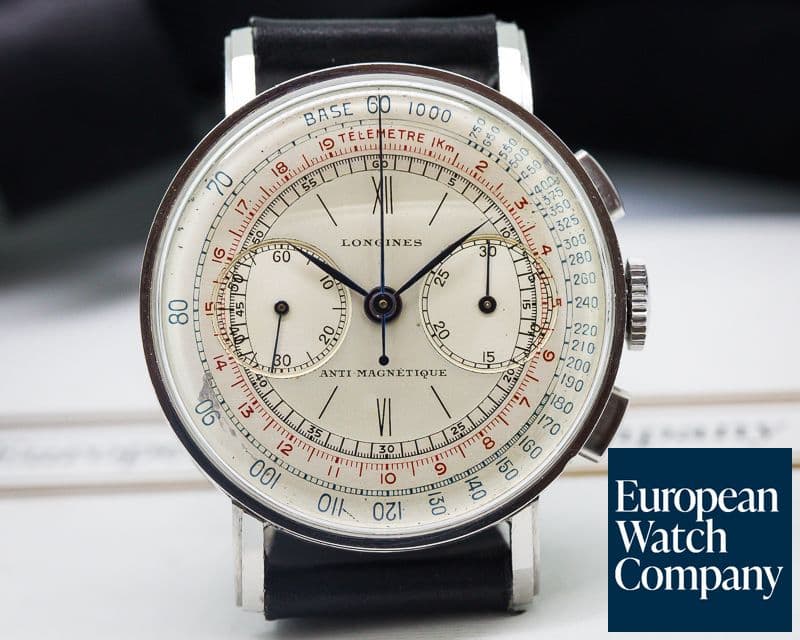 Image of Longines Rare Vintage 13ZN Chronograph SS