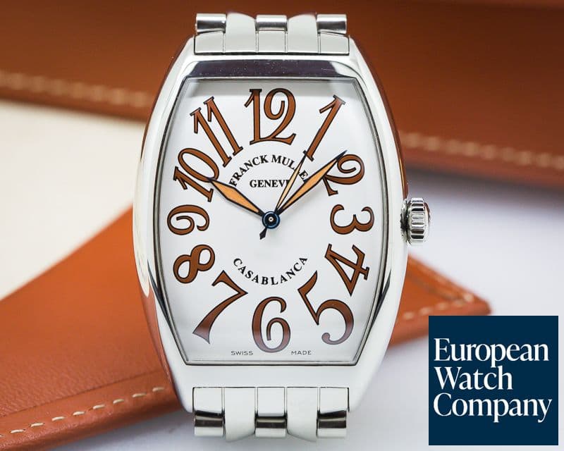 Image of Franck Muller Cintree Curvex "SAHARA" SS Automatic Silver Dial 

