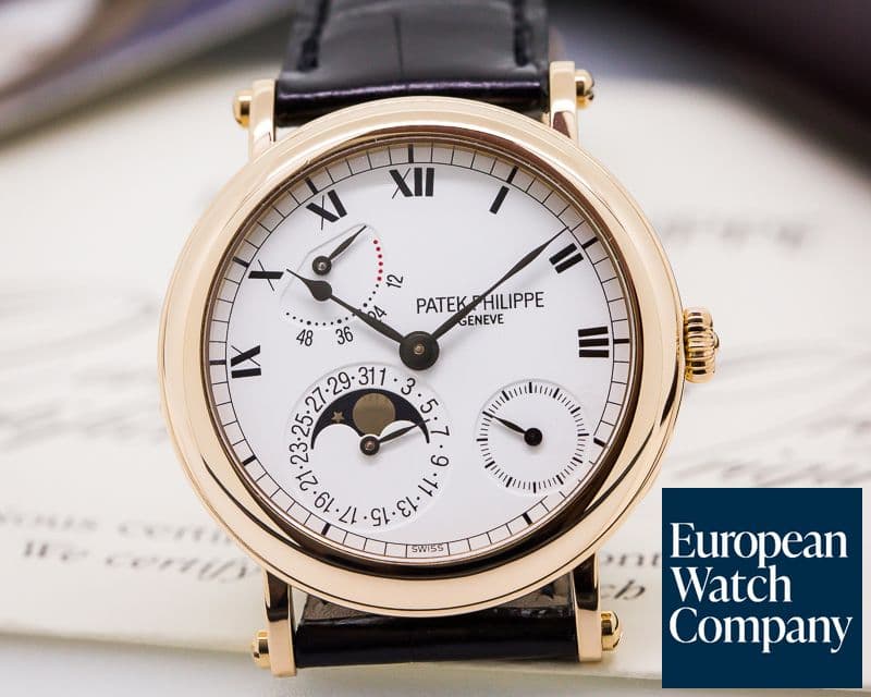 Image of Patek Philippe Power Reserve Moonphase 18K Rose Gold 