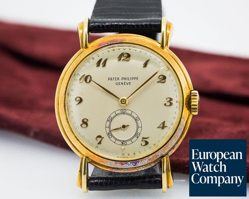 Image of Patek Philippe Vintage Calatrava Breguet Numerals 18K Yellow Gold