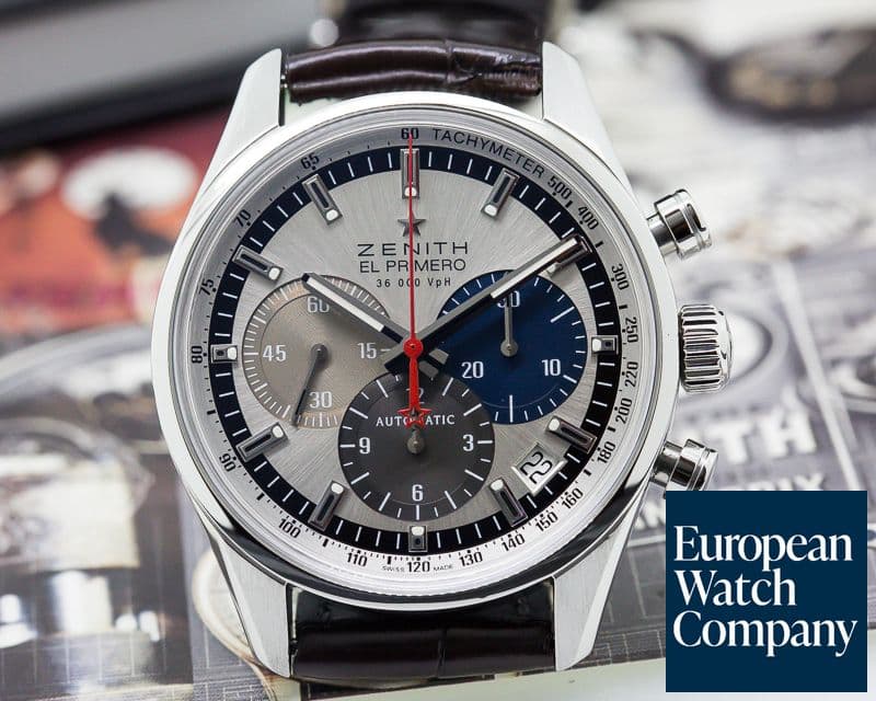 Image of Zenith El Primero Chronograph Tri Color SS 36,000VpH 