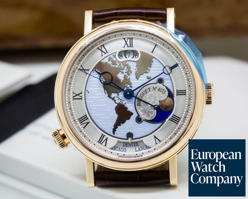 Image of Breguet Classique Hora Mundi USA 18K Rose Gold 