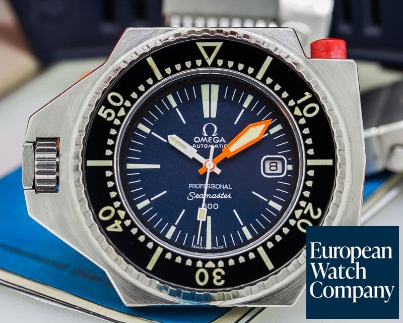 Image of Omega Vintage Seamaster PloProf 600 Mk2 Blue Dial SS FULL SET!
