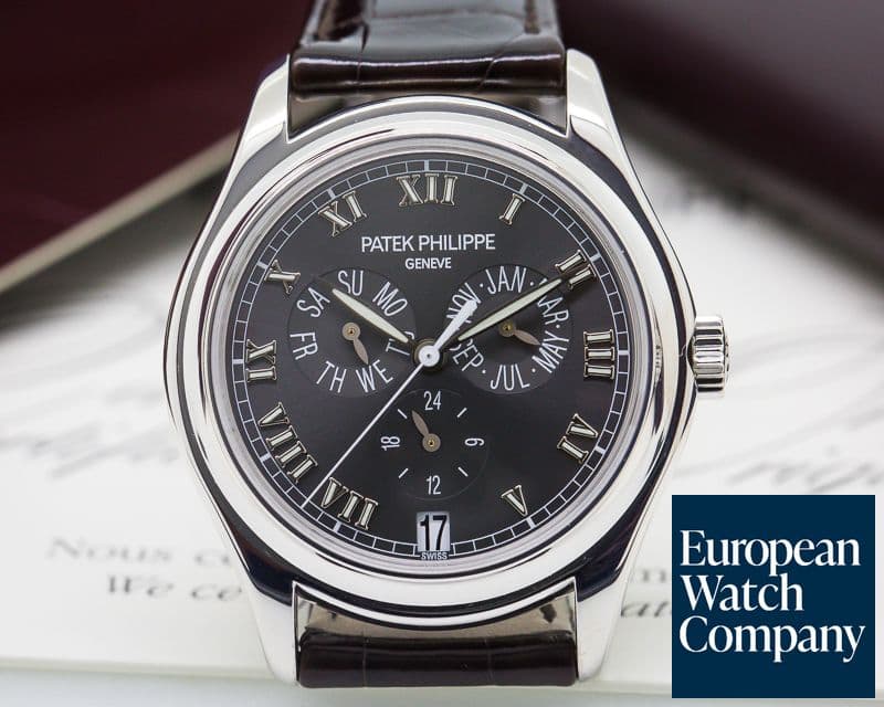 Image of Patek Philippe Annual Calendar 18K White Gold Grey Dial 
