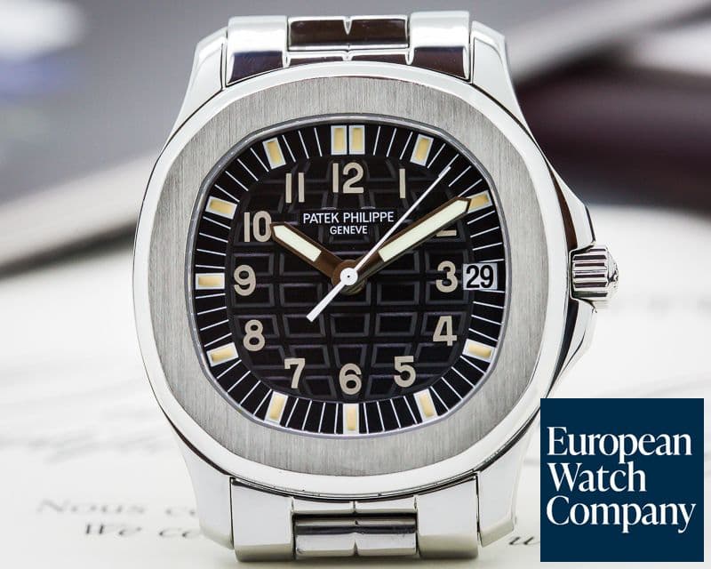 Image of Patek Philippe Aquanaut Automatic Black Dial SS / SS