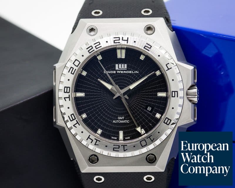 Image of Linde Werdelin Biformeter GMT Black Dial 