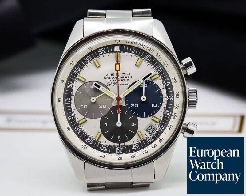 Image of Zenith Vintage El Primero Tri-Color RARE SS / SS