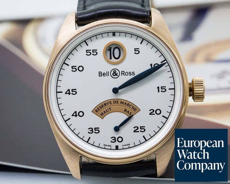 Image of Bell & Ross Vintage 123 Jumping Hour Power Reserve 18K Pink Gold