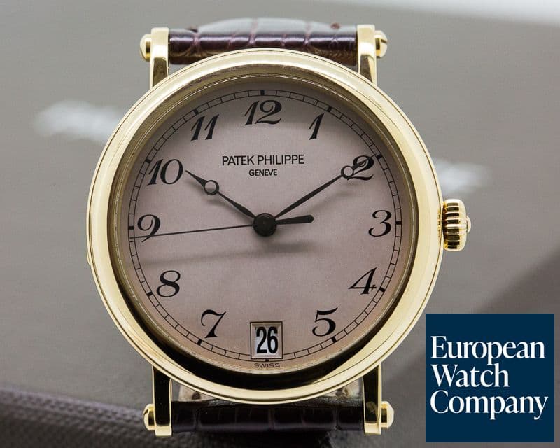 Image of Patek Philippe Calatrava Officers Case 18K Rose Gold