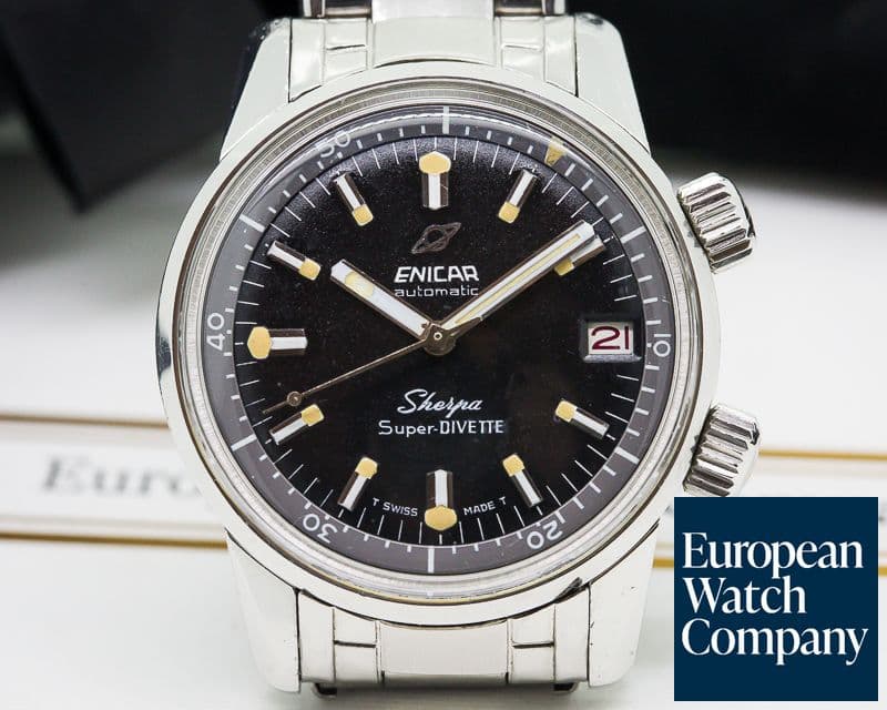 Image of Enicar Vintage Sherpa Super Divette SS / SS