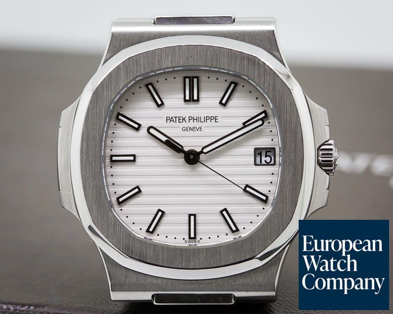 Image of Patek Philippe Jumbo Nautilus White Dial SS / SS 