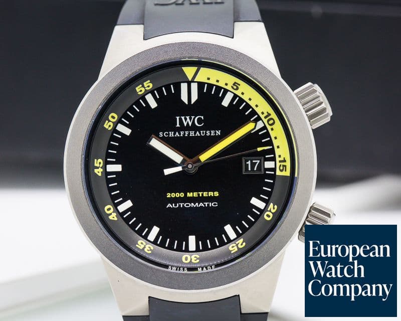 Image of IWC Aquatimer 2000 Titanium / Rubber