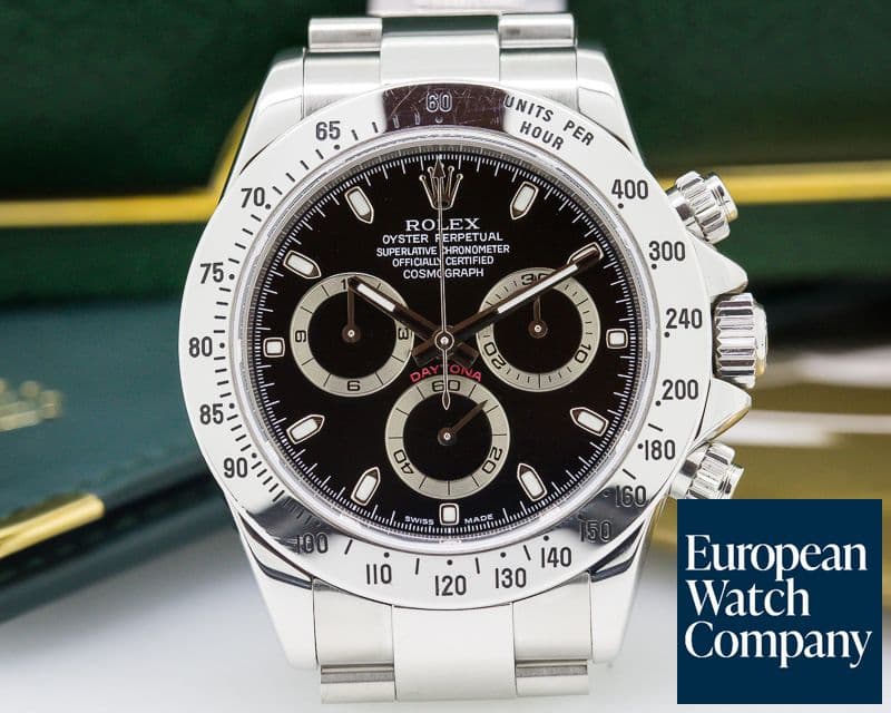 Image of Rolex Daytona Black Dial SS / SS