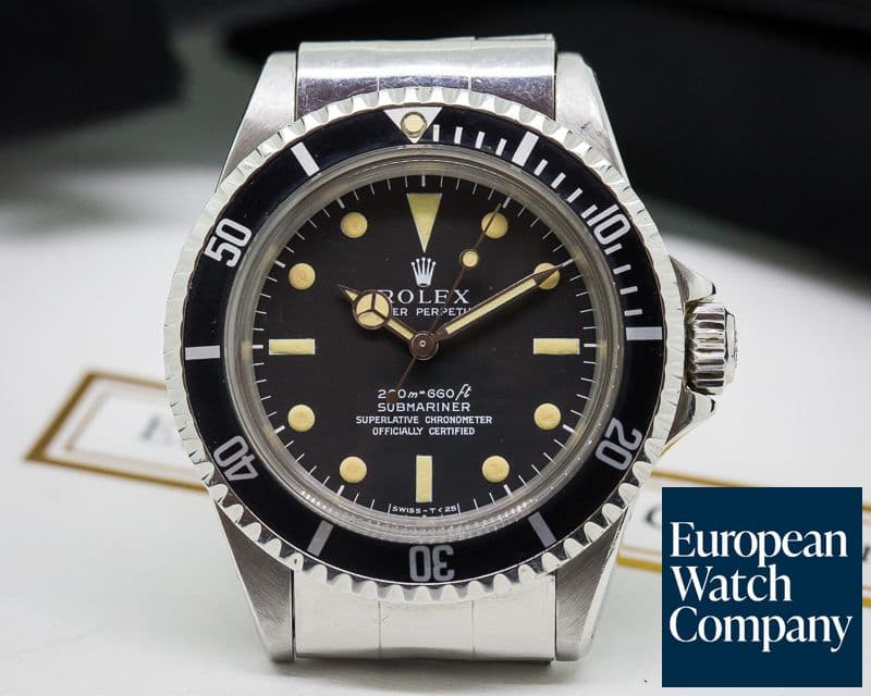 Image of Rolex Vintage Meters First Matte Dial Submariner SS / SS