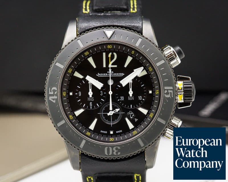 Image of Jaeger LeCoultre Master Compressor Diving Chronograph GMT
Navy Seals / Calfskin  