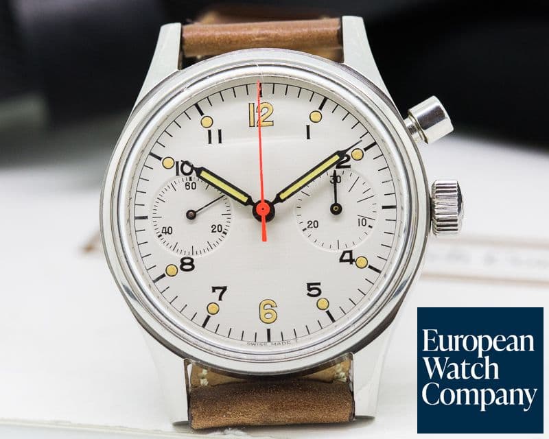 Image of Breitling Vintage RCAF Monopusher Chronograph SS MINT