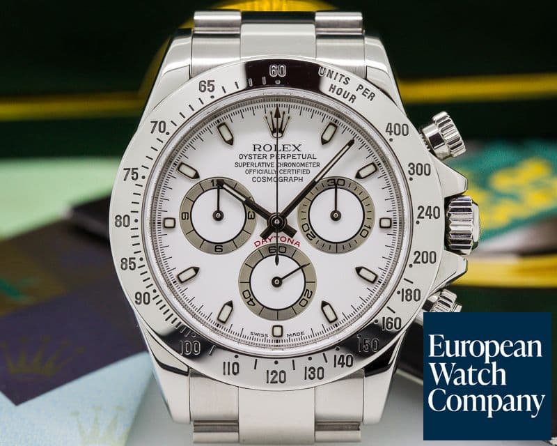 Image of Rolex Daytona White Dial SS / SS 