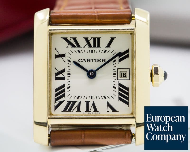 Image of Cartier Tank Francaise 18K Yellow Gold Quartz 